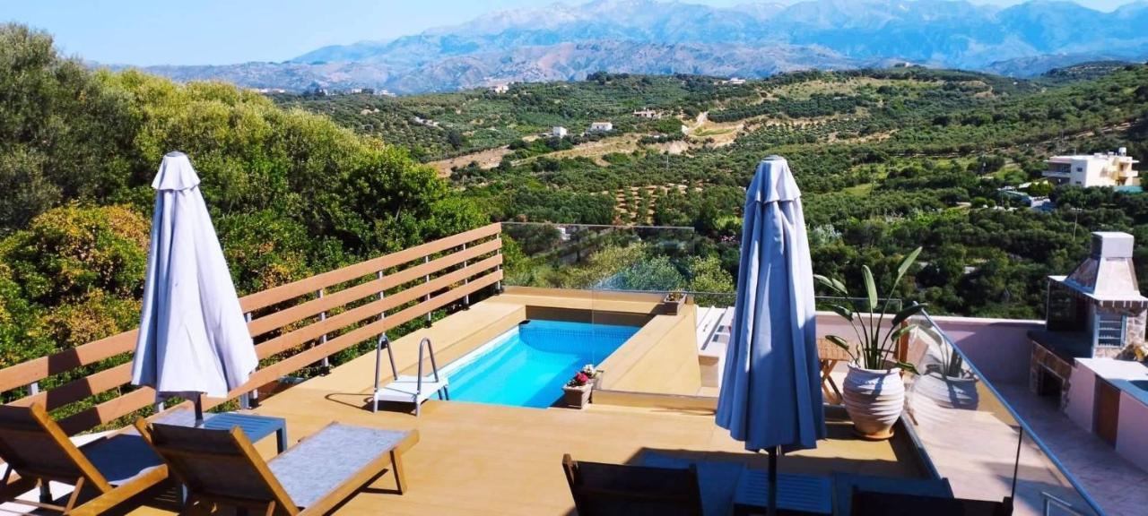 Wish Sea & Mountain View Villa Stalós Eksteriør billede